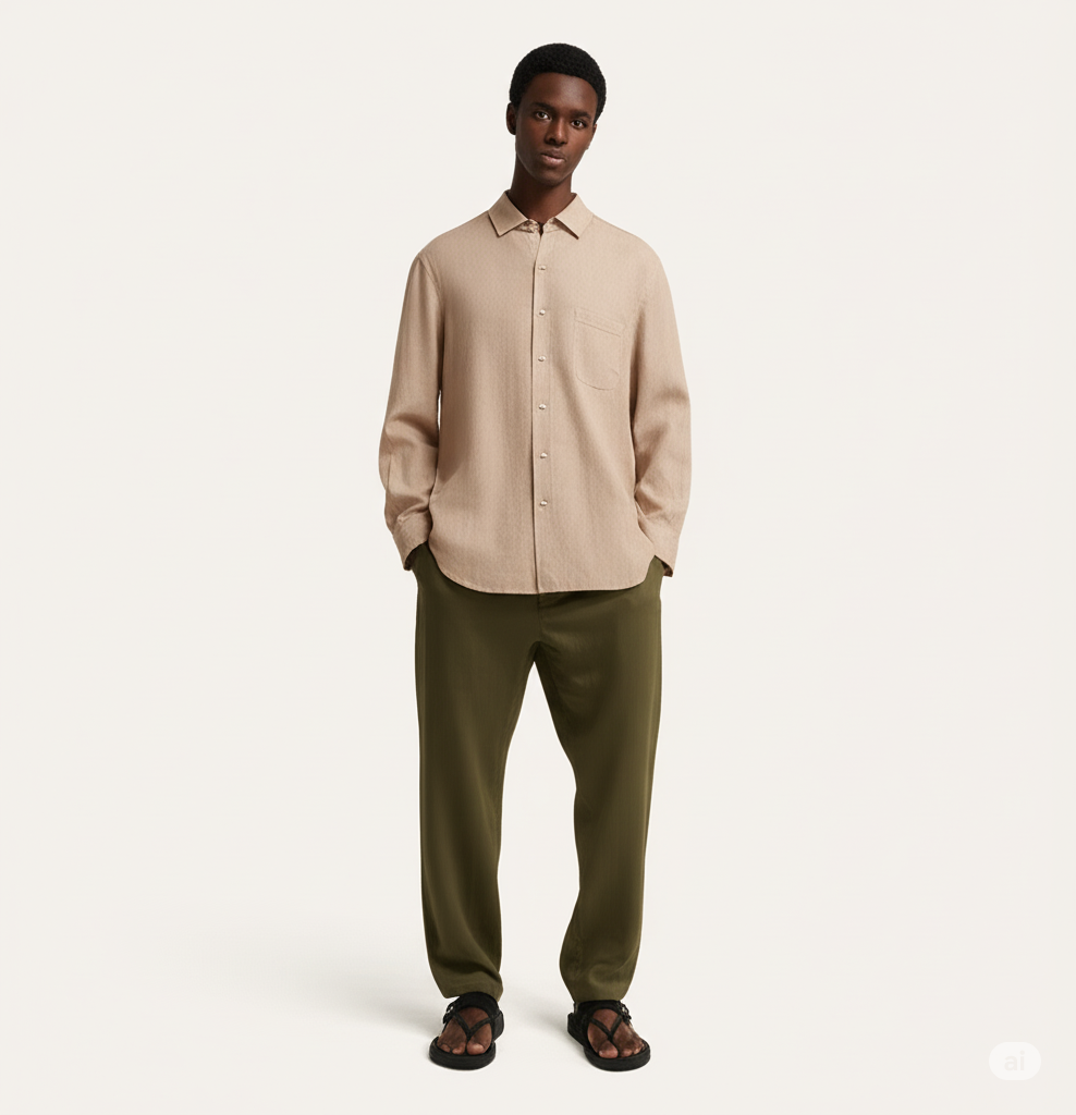 EPOCH LUCE Linen Shirt