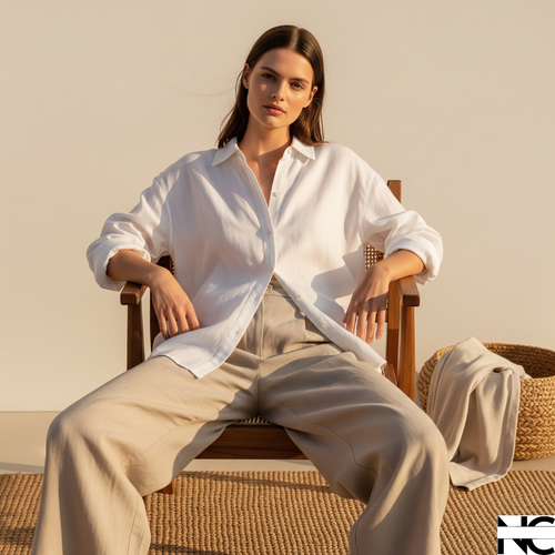 EPOCH LUCE Linen Shirt